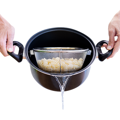 Auto Strain Pot | Casseruola con scolapasta integrato