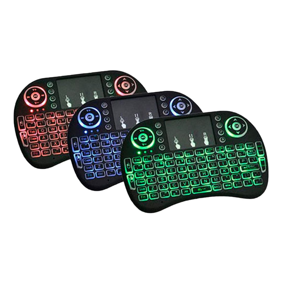Mini Keyboard con retroilluminazione in tre colori