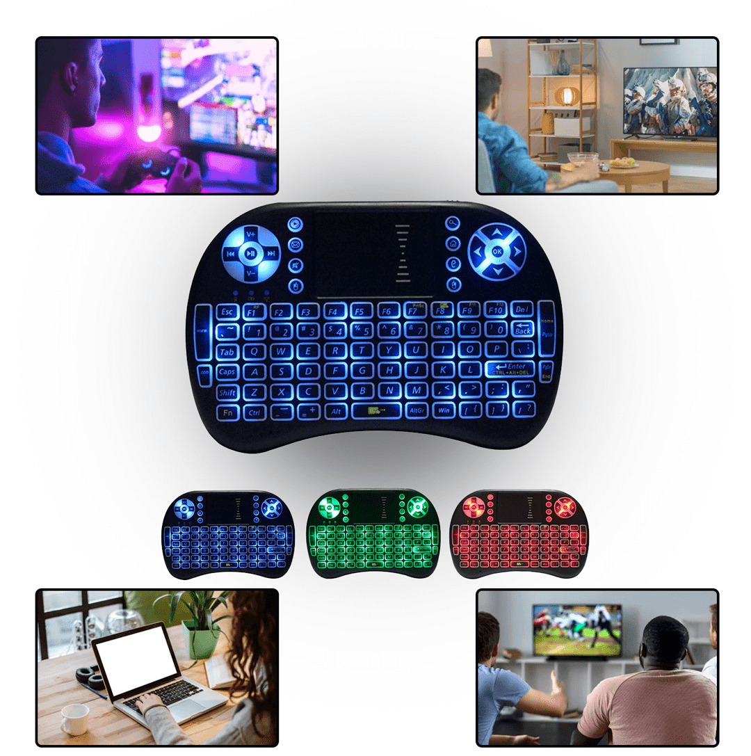 Mini Keyboard retroilluminata con diversi utilizzi
