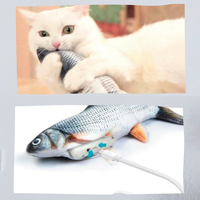 Magic Fish | Giocattolo a forma di pesce per i gatti