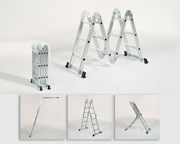 Multiple Ladder: Scala allungabile multiposizione per i tuoi lavori in casa